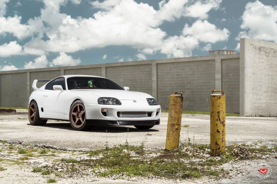  Toyota Supra on Vossen Wheels (LC-101) 2017 года  (фото 1 из 12)